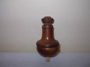 Antique Wood CALL BELL servant butler Push Button Vintage Bell Pull Switch - Picture 1 of 5