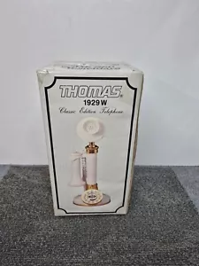 Telefono Thomas 1929 bianco edizione classica replica nuovo con scatola - Foto 1 di 5