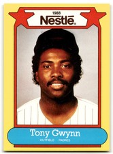1988 Nestle Tony Gwynn San Diego Padres #40