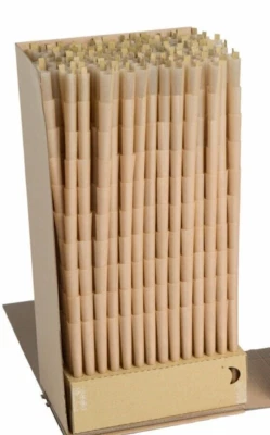 Authentic RAW Classic King Size Cone Pre-Rolled Cones 200 Pack & Free Lighter - Image 1 of 4