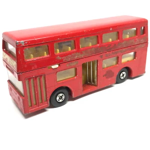 Lesney Matchbox Super Kings K-15 The Londoner 1972 Red - Made In England - Picture 1 of 11