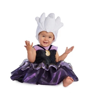 Disfraz Disney Store Ursula Bebé Niña Talla 12-18 Meses  Foto 1 de 4