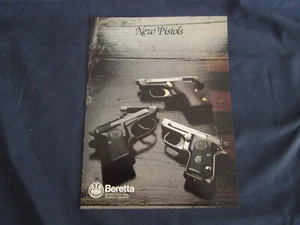 BERETTA 1980s NEW PISTOLS Advertisement Page in Excellent condition - Picture 1 of 2