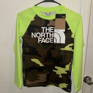 Size M- 10/12 The North Face Boy's Long Sleeve Sun Shirt UPF40+ - Picture 1 of 9