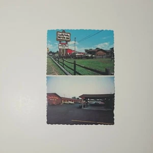 Branson MO, Country Western Motor Inn, Missouri Chrome Era Postcard - Picture 1 of 2