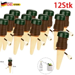 12Stk Bewässerungssystem Wasserspender Pflanzen Automatisch Topfpflanzen Blumen - Bild 1 von 11