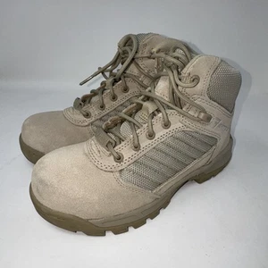 Bates Tactical Bouts E03521 Herren Hellbraun Wildleder Schnürstiefel Taktische Stiefel Größe 5 - Bild 1 von 22
