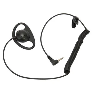  Single Side Earphone 3.5mm Ear Hook Earpiece With Coiling De Hot - Zdjęcie 1 z 22