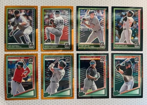 2025 PANINI DONRUSS BASEBALL OPTIC ORANGE VELOCITY & BLACK CIRCLES #1-200 U PICK - Bild 1 von 35