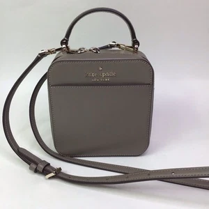 Kate Spade Daisy Vanity Mini Crossbody Bag Gray EUC - Picture 1 of 11