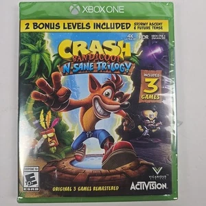 Crash Bandicoot N. Sane Trilogy - Microsoft Xbox One. Neu Versiegelt Kostenloser Versand  - Bild 1 von 4