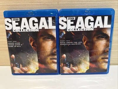 Steven Seagal Collection Blu-Ray - Under Siege 1 2 Nico Hard to Kill Executive - Image 1 of 4
