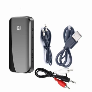Bluetooth 5.0 Aux Adapter Wireless Dongle NFC TF Card 3.5mm Jack Handsfree fo... - Picture 1 of 7