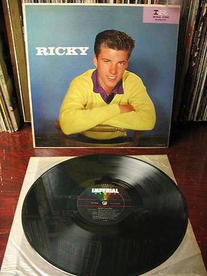 RICKY  NELSON   RICKY  IR LP 9048   HI FI  1957  VINTAGE  ORIGINAL   - Image 1 of 4