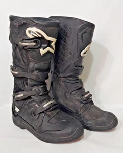 Alpine Stars Tech 5 Motocross Offroad Boots Size 11 ALL BLACK - Bild 1 von 8
