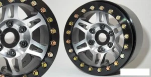 SSD 1.9" Prospect Beadlock Wheels GREY SSD00386 6 multi spoke wheel TRX-4 72g - Picture 1 of 4