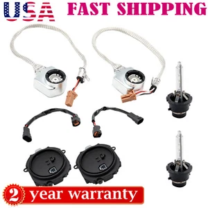 2 Set For 07-15 Infiniti G35 G37 Q40 Q50 Xenon Ballast Igniter HID D2S Bulb Kit - Picture 1 of 9