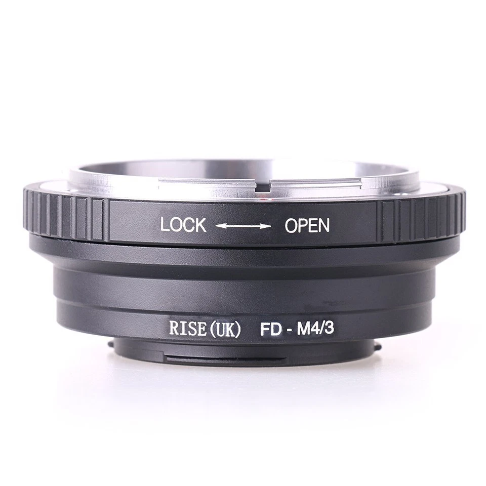 FD-M4/3 Adapter for Canon FD Mount Lens to Micro Four Thirds M4/3 MFT Camera - Image 1 of 4