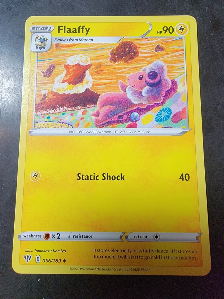Flaaffy 056/189 Uncommon Pokemon Darkness Ablaze  - Image 1 of 1