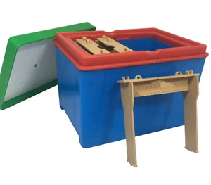 Colmena de apareamiento arco iris apicultura con 3 marcos, cría de reina P&P gratis - Imagen 1 de 1