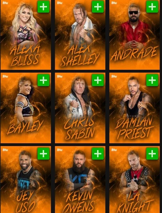 [DIGITAL] Topps Slam - Fury 25 S1 - Orange - Pick - Image 1 of 1