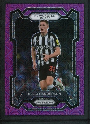 2023-24 ELLIOT ANDERSON 18/25 PANINI PRIZM PREMIER LEAGUE MOJO PURPLE - Image 1 of 2