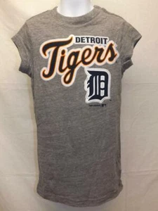 Neu-Kleiner-Fehler Detroit Tigers Mädchen Jugend Größen S-M-L-XL Adidas Shirt - Bild 1 von 9