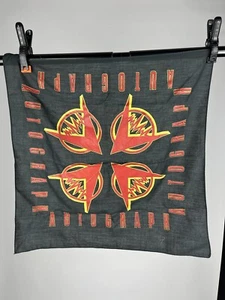 VTG Autograph Band Vintage 1980's Bandana - Picture 1 of 3