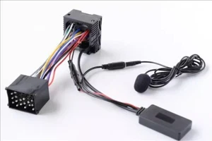 Bluetooth 5.0 Music Audio Adapter Microphone Cable for BMW E46 3 Series 02-06 - Picture 1 of 3