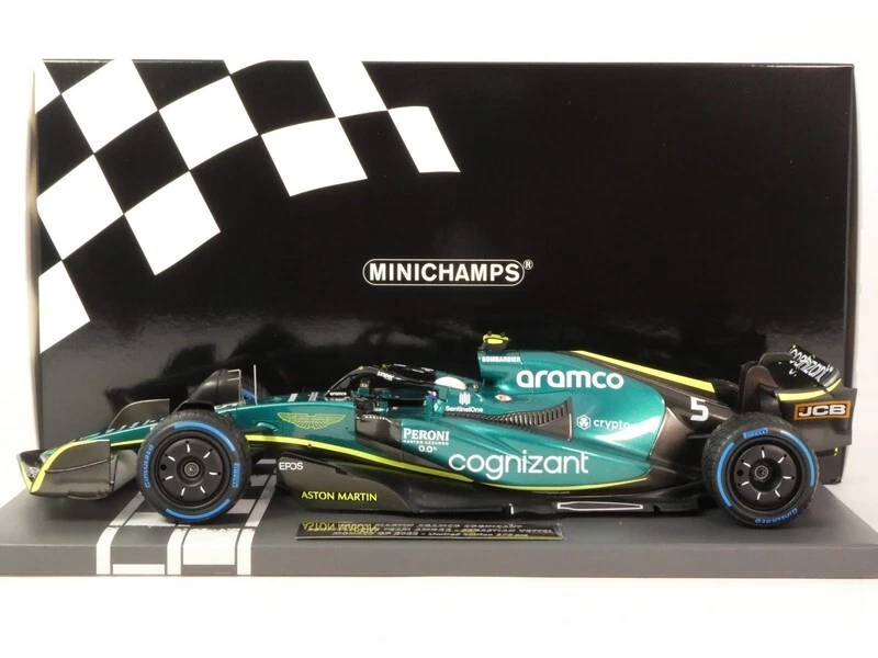 MINICHAMPS Aston Martin AMR22 #5 Sebastian Vettel Monaco Gp 2022 1/18 117220305 - Bild 1 von 3