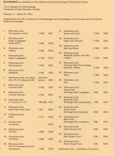 Roy Vickers Exhibit Brochure