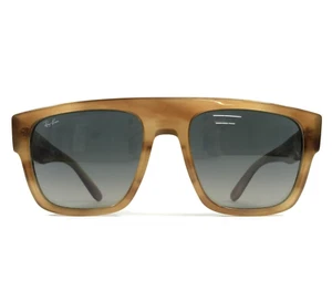 Ray-Ban Sunglasses RB0360S DRIFTER 1403/71 Striped Brown Frames w/ Blue Gradient - Picture 1 of 13