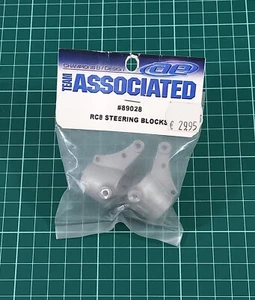 Team Associated rc 1:8 RC8 Buggy Steering Blocks 89028 - Imagen 1 de 3
