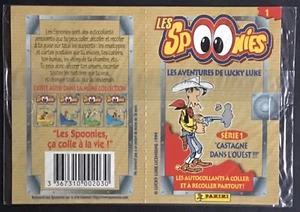 LUCKY LUKE Autocollants Les Spoonies série n°1 Panini 1999 Neuf sous cello - Picture 1 of 2