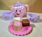 Fisher-Price Laugh and Learn "Say Please Tea Set" 7 pieces Complete (F)