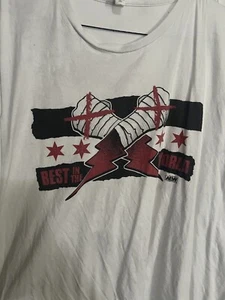 EUC CM Punk Shirt AEW Best in The World MENS 4XL-Shirt - Picture 1 of 2