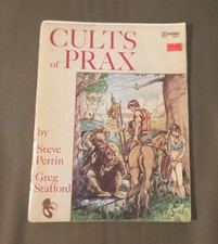 RuneQuest: Cults of Prax SP7 - 1979 religion sourcebook - Chaosium vintage RPG