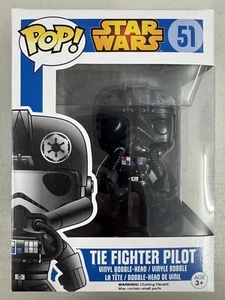 Tie Fighter Pilot 51 ~ Star Wars ~ Funko Pop Vinyl ~ NEAR MINT Condition 👌😊👍 - Picture 1 of 6