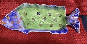 italian fish plate - Picture 1 of 2