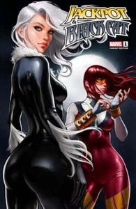 JACKPOT & BLACK CAT #1 IVAN TALAVERA 616 TRADE DRESS VARIANT LTD 3000 MARVEL - Picture 1 of 2