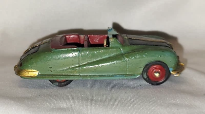 VINTAGE OLD DIE CAST TOY CAR AUSTIN ATLANTIC DINKY TOYS ENGLAND BY MECCANO LTD - Image 1 of 4