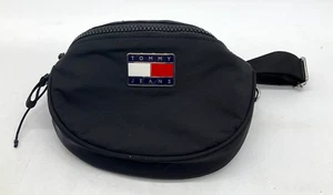 Tommy Hilfiger Jeans waist pack bum bag black nylon NEW with tags B10 - Picture 1 of 7