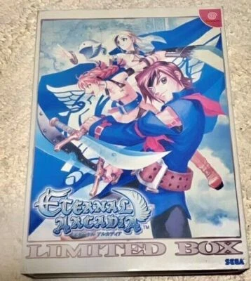 Sega Dreamcast Skies of Arcadia Eternal Arcadia Limited Box With Manual DC - Image 1 of 4