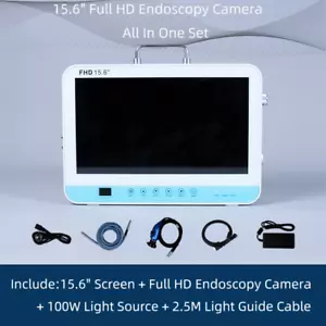 Endoscopy Camera Image System Surgical 15.6" Full HD Portable Medical Monitor - Picture 1 of 11