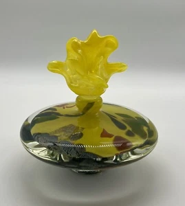 Large BOTTLE ADA LOUMANI Glass Perfume Paperweight 1995 - Picture 1 of 8