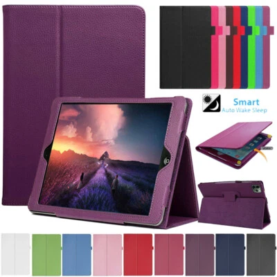 Case For iPad 9th 8th 10.2" 6th 5th 9.7" Air Mini Pro Flip Leather Tablet Cover - Image 1 of 4