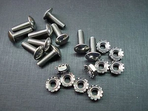 25 pcs 10-32 x 5/8" grille rivets with nuts stainless steel rivet screws Chevy - Picture 1 of 1
