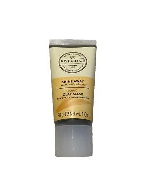 Botanics Shine Away Clay Mask With Willow-bark Iconic Clay Mask Combination Skin - Image 1 of 3