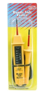 HANDY VOLT TESTER - Checks AC + DC Voltage, Automotive 6-415 Volt - Aus Shipping - Picture 1 of 2