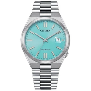 Citizen NJ0151-88M automatique Tsuyosa saphir bleu turquoise acier inoxydable - Picture 1 of 4
